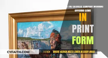 Is The Catholic Company's Morning Offering Available in Print?