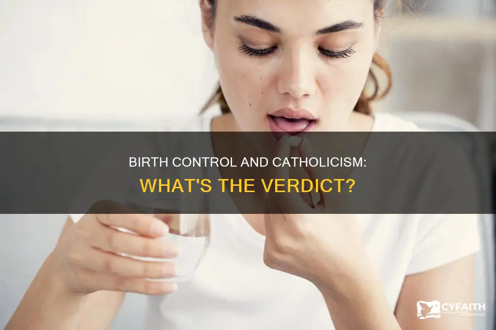 does the catholic condone birth control