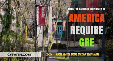 Catholic University of America: GRE Requirements