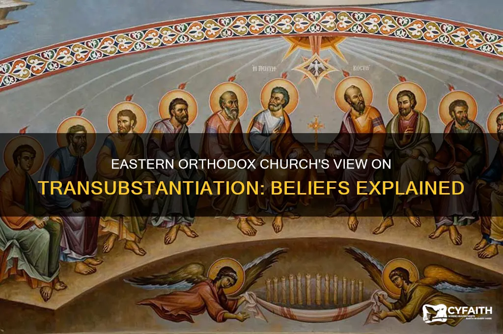 does the eastern orthodox church believe in transubstantiation
