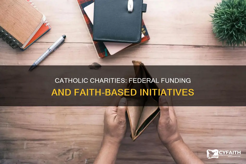 does the federal government fund catholic charities