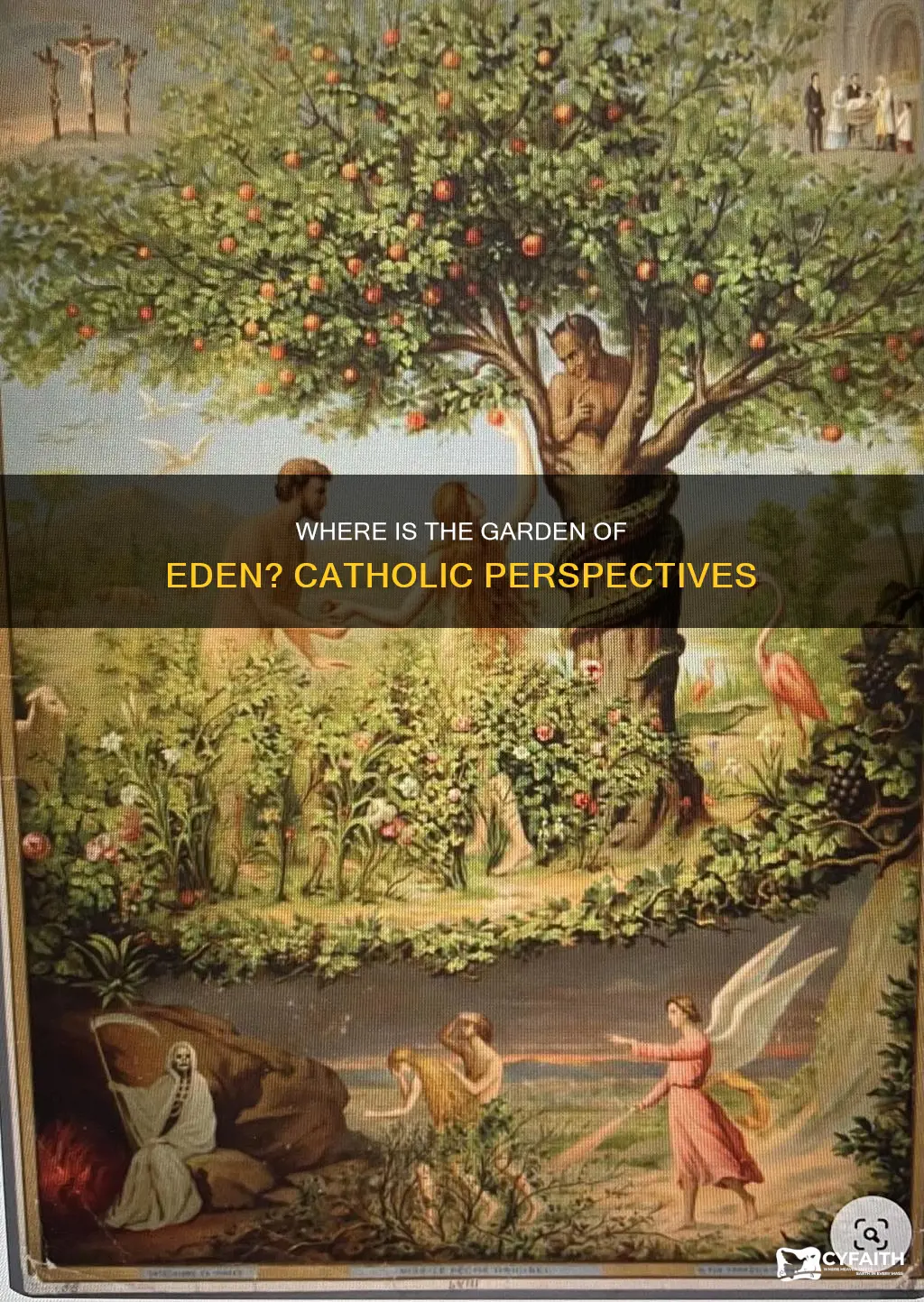 does the garden of eden still exist catholic