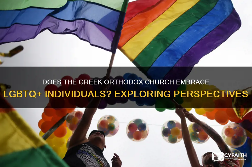 does the greace orthodox church accept lgbt