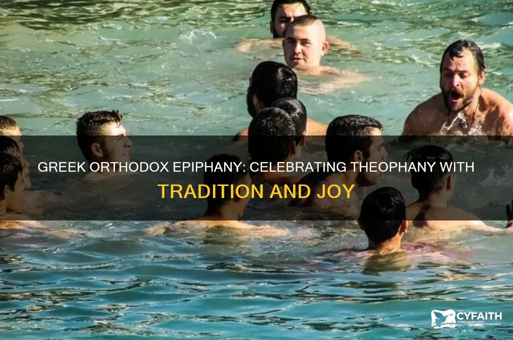 does the greek orthodox church celebrate epiphany