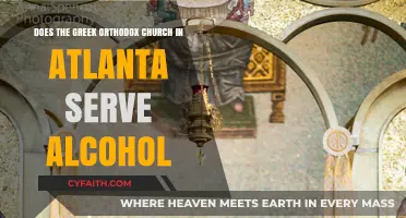 Does the Greek Orthodox Church in Atlanta Serve Alcohol?
