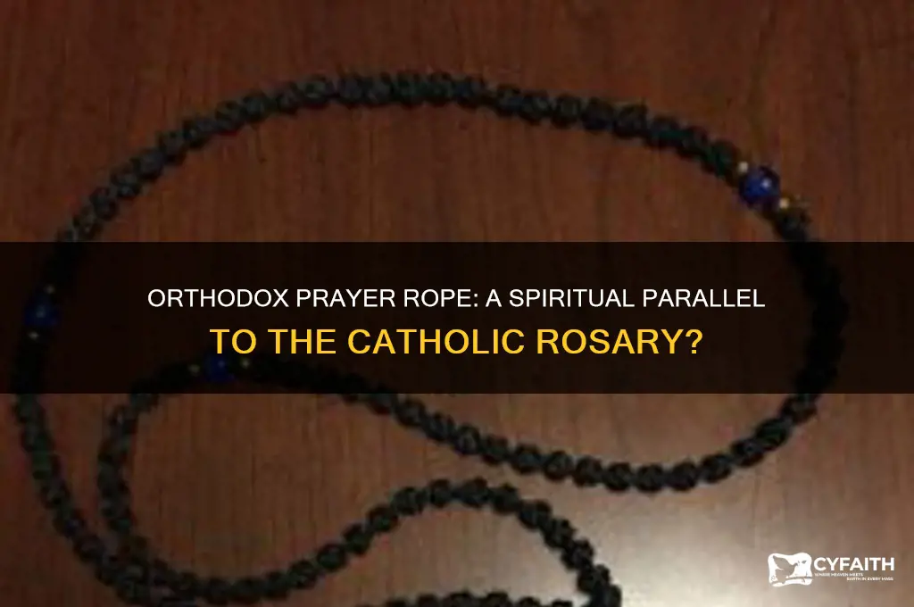 does the orthodox chruch have an equivelant to the rosary