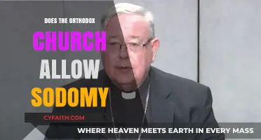 Orthodox Church Stance on Sodomy: Exploring Theological and Moral Perspectives
