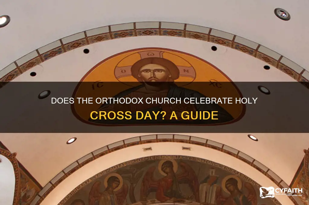 does the orthodox church do holy cross day