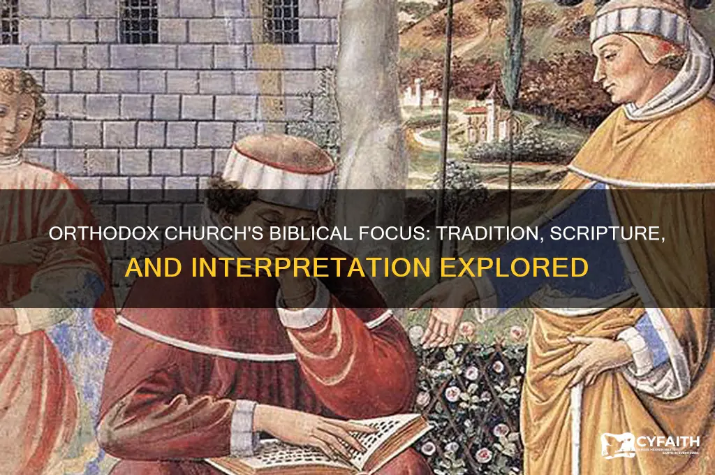 does the orthodox church emphasie the bible