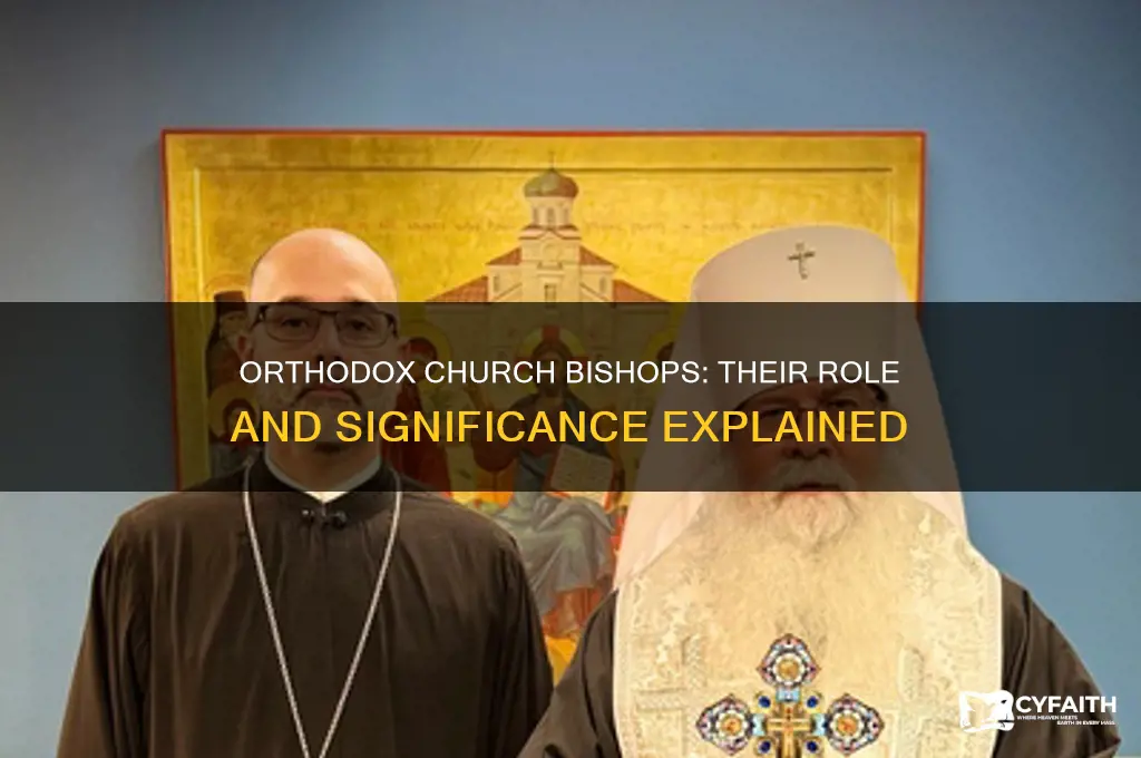 does the orthodox church have bishops
