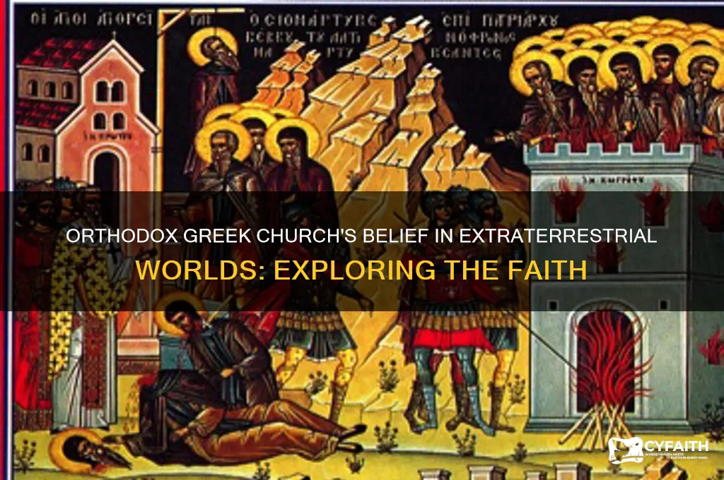 does the orthodox greek church believe in other worlds