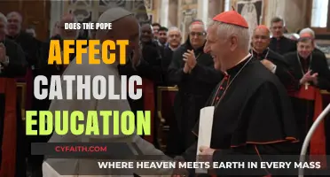 Pope's Influence: Catholic Education's Direction