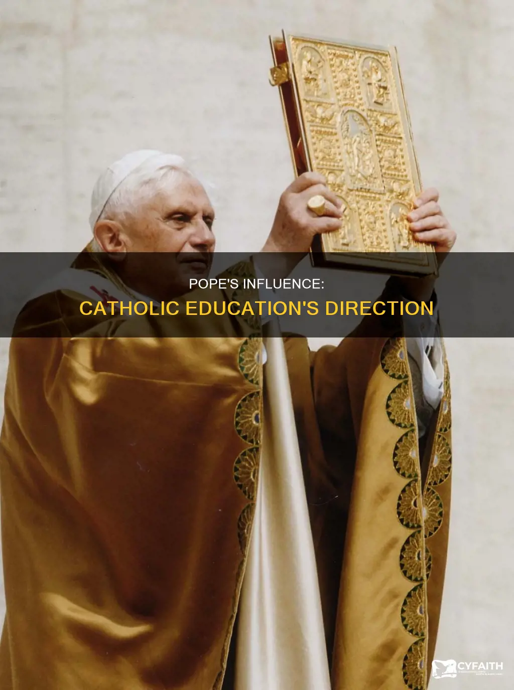 does the pope affect catholic education