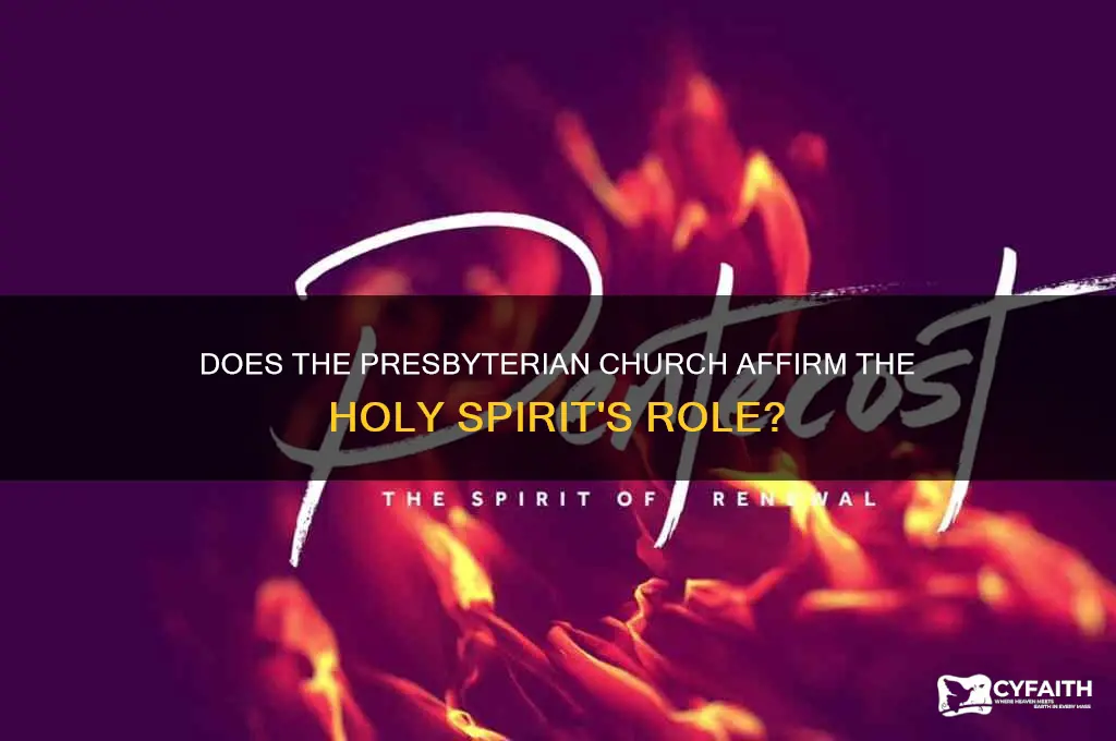 does the presbyterian church believe in the holy spirit