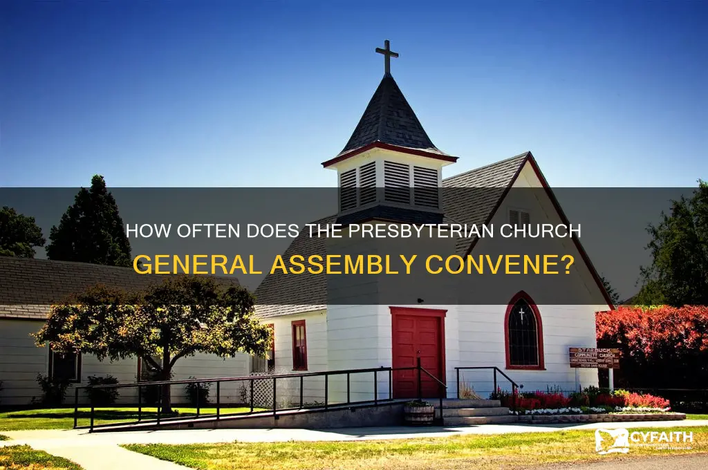 does the presbyterian church general assembly meet every two years