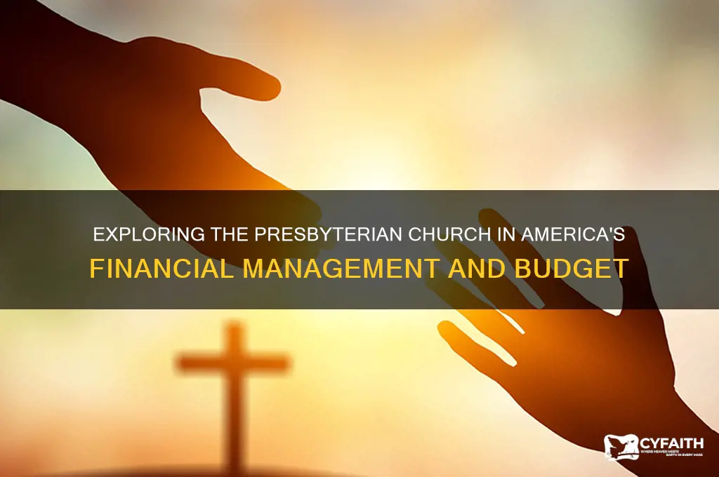 does the presbyterian church in america have a budget