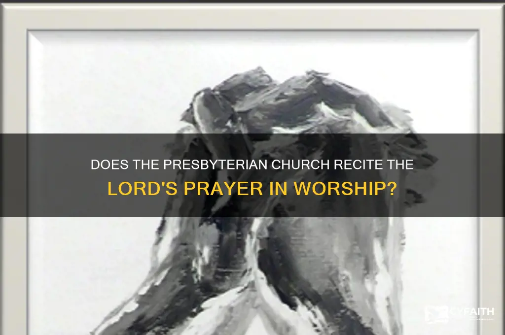 does the presbyterian church use the lord