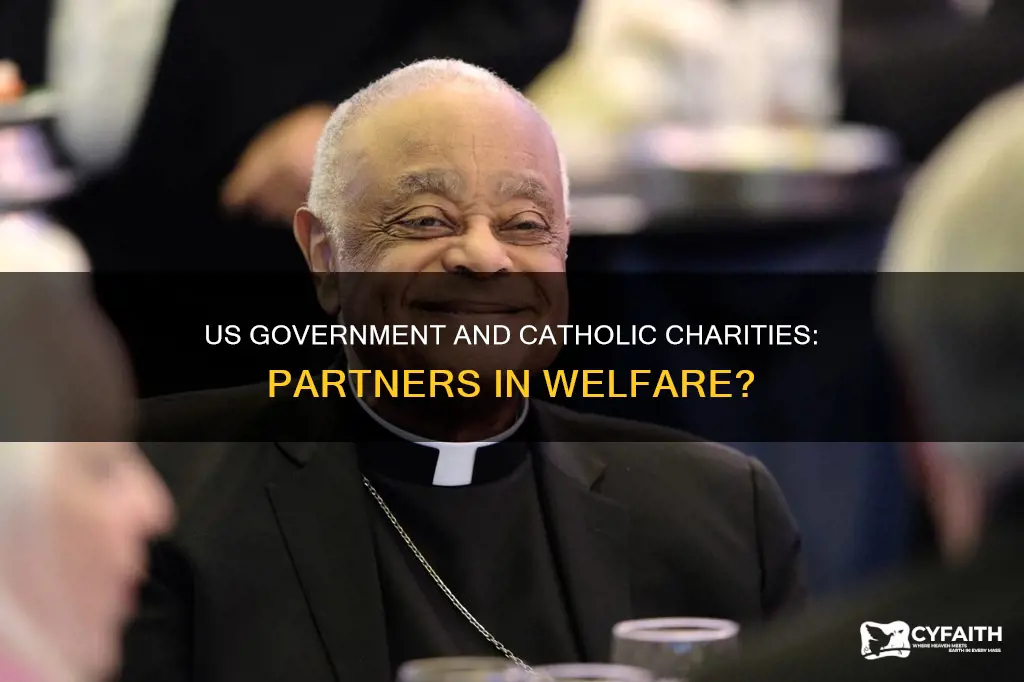 does the us government support catholic charities
