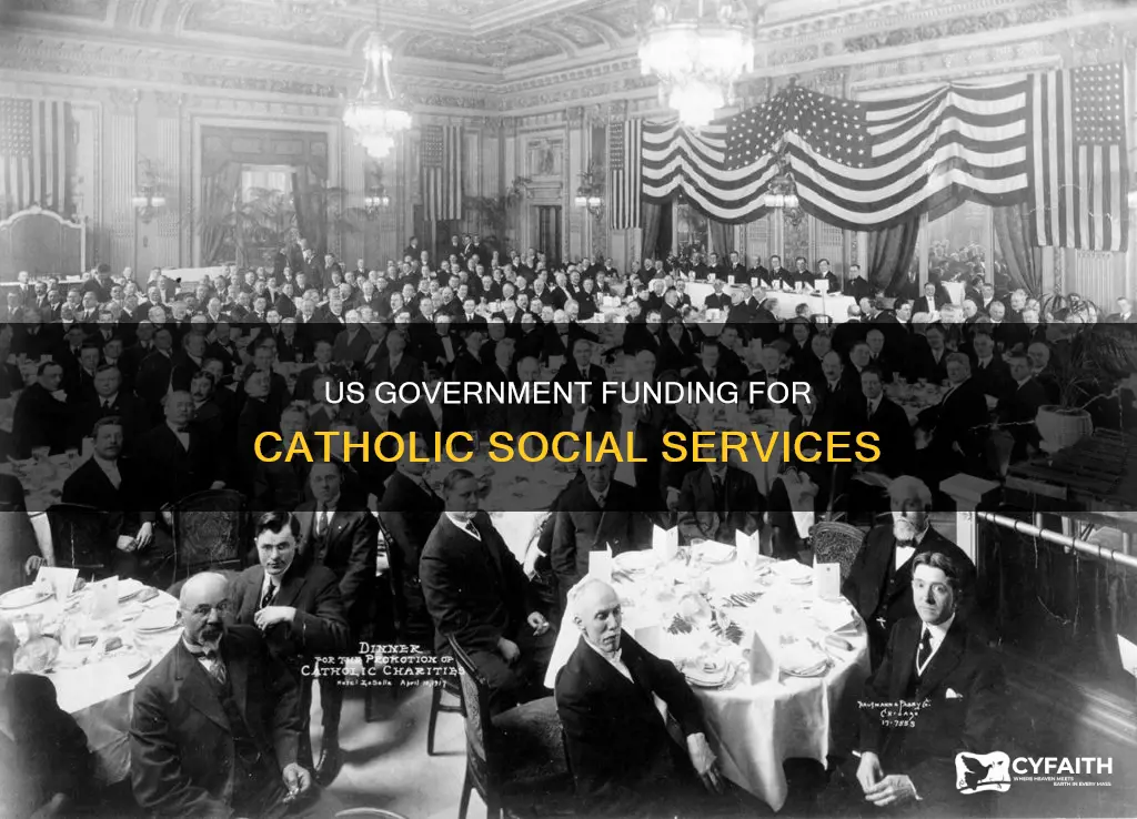 does us government donate to catholic social services