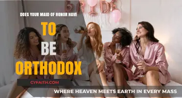 Maid of Honor Traditions: Must She Be Orthodox?