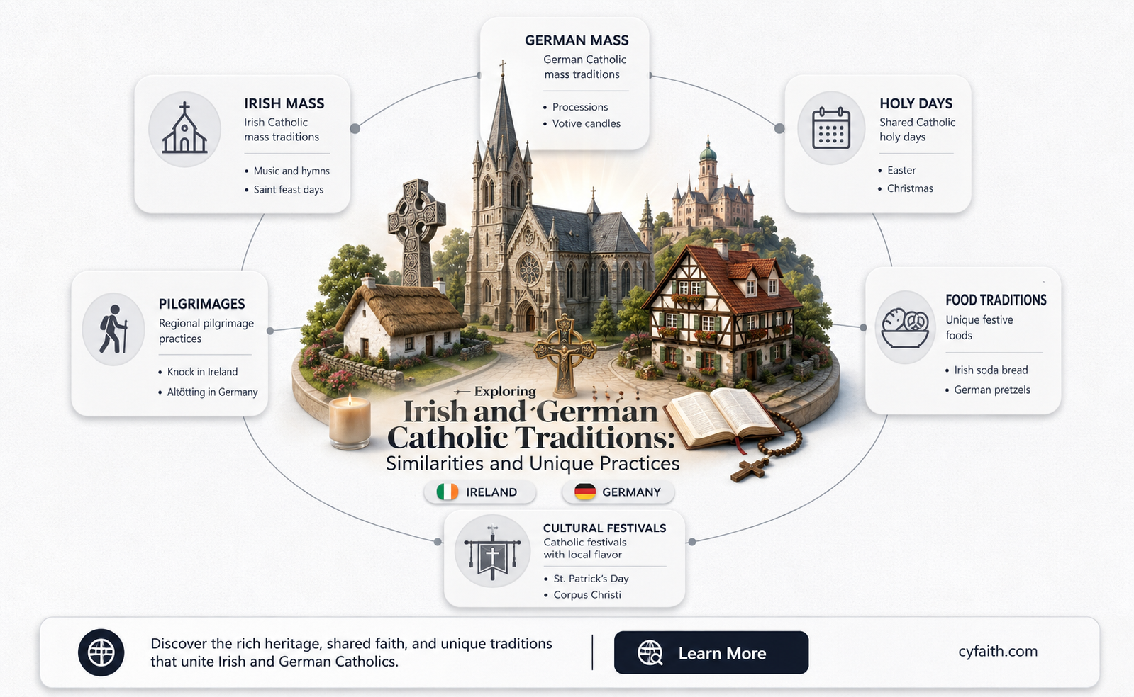 are irish and german catholic