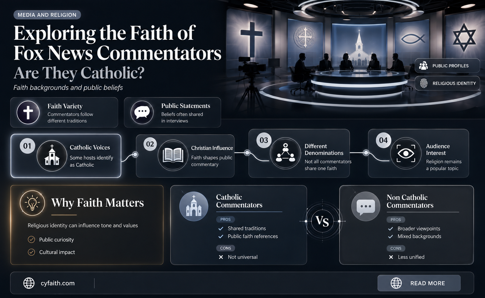 are fox news commentators catholic