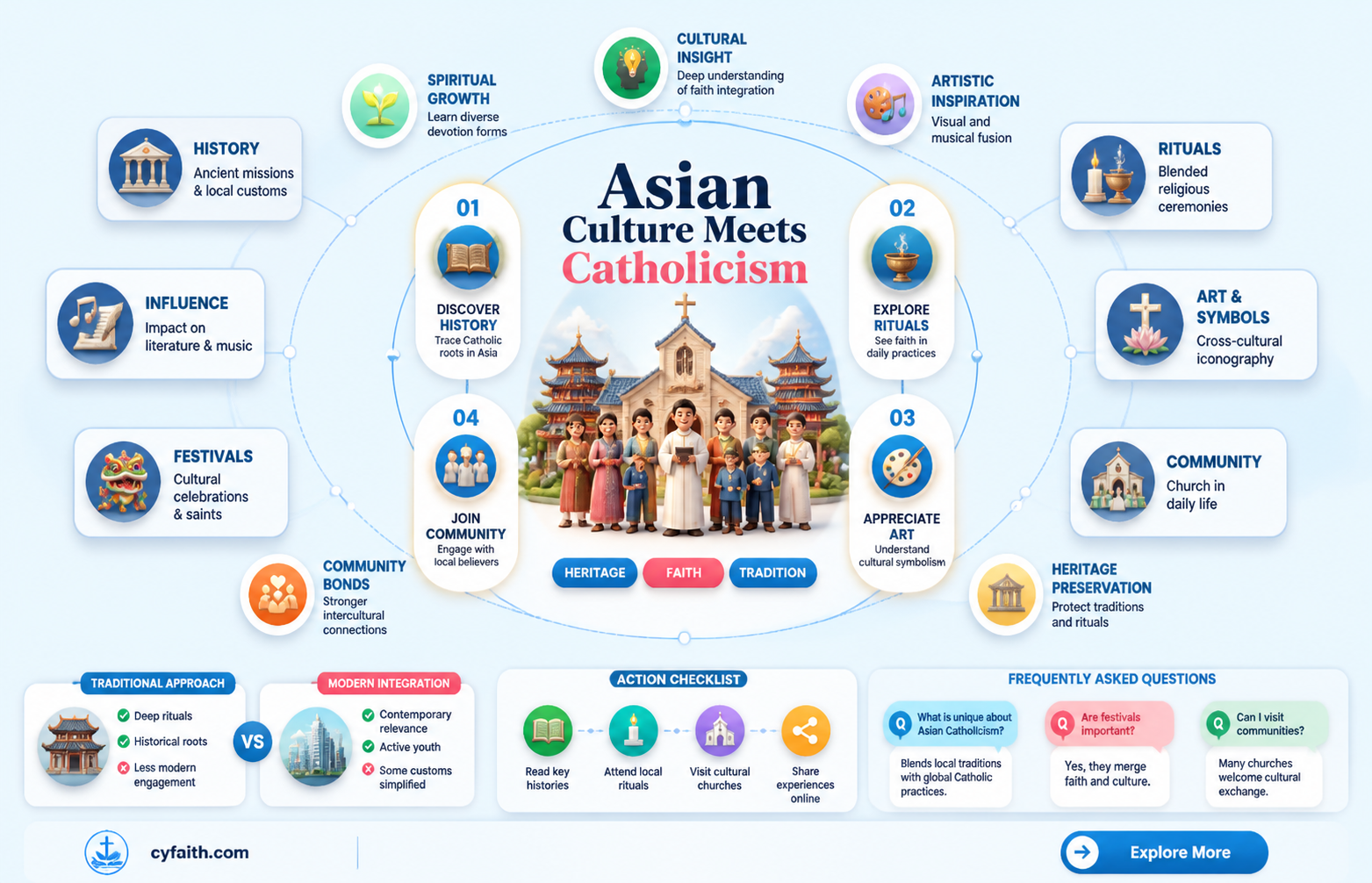 are asians catholic