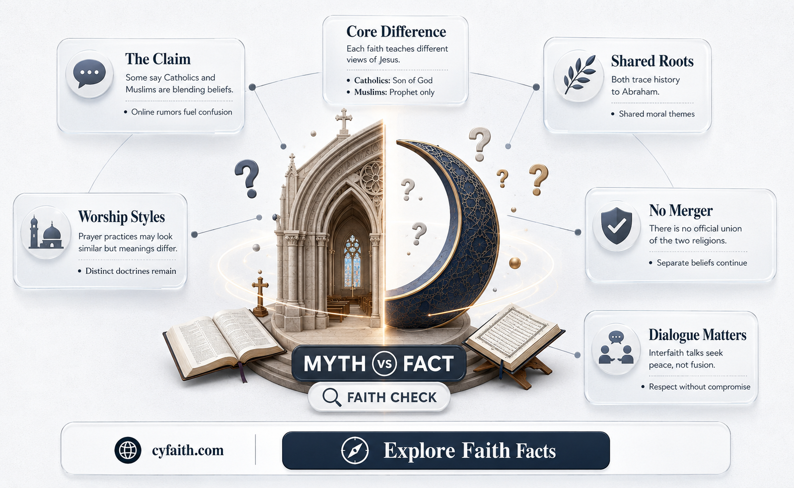 are catholics and muslims merging