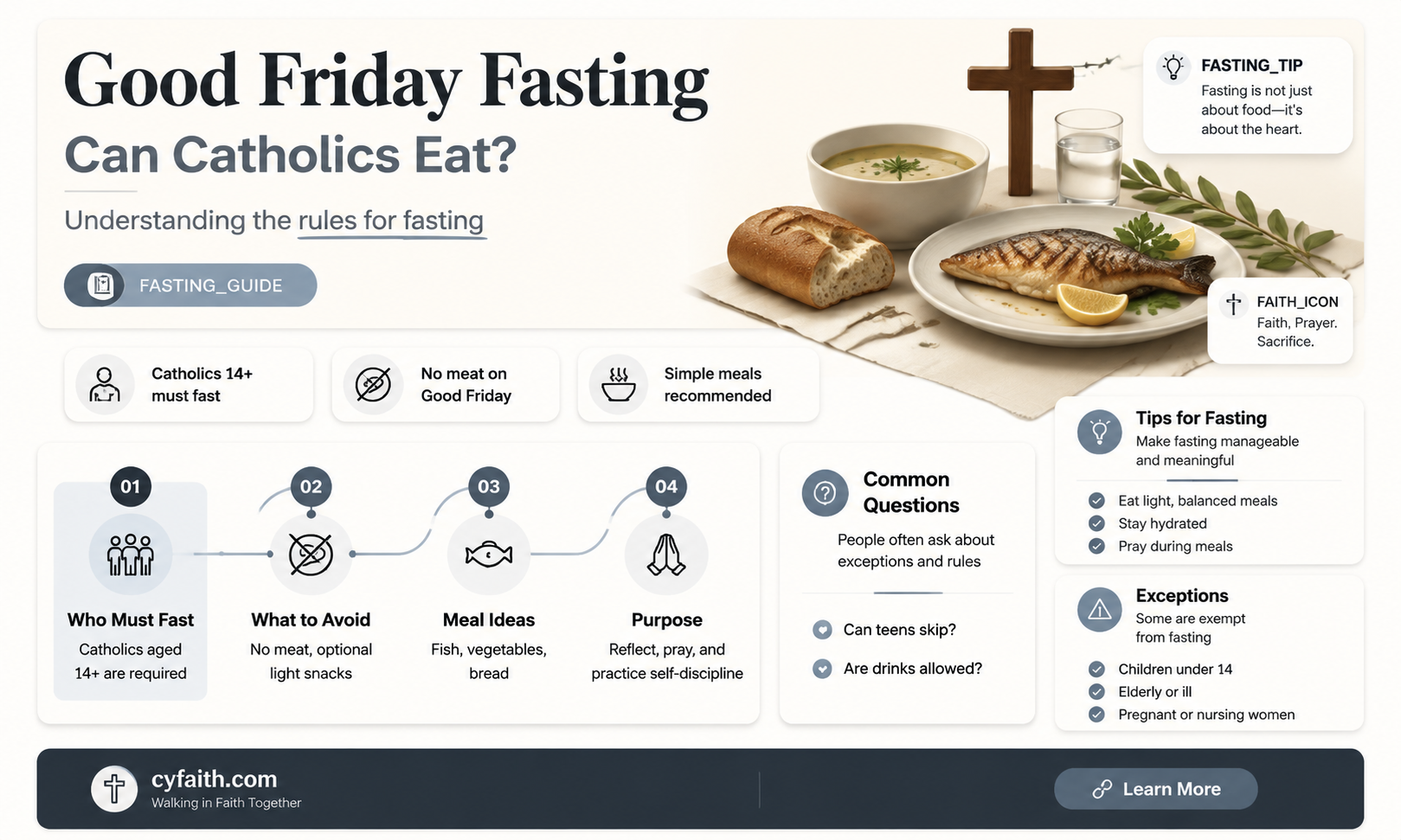 are catholics allowed to eat on good friday