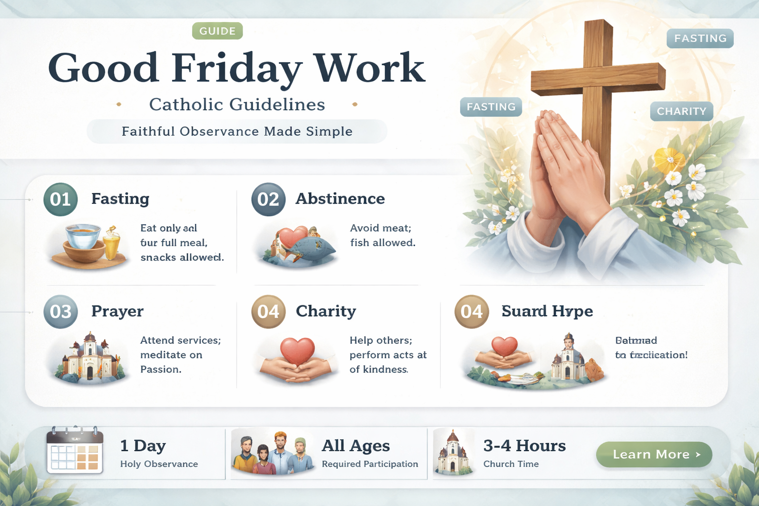 are catholics allowed to work on good friday