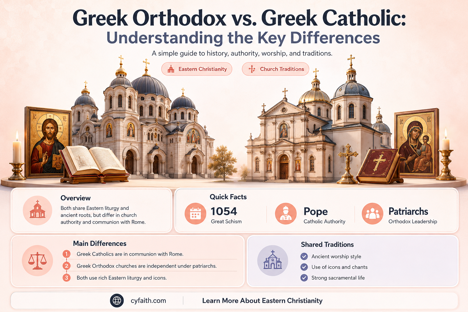 are greet orthodox the same as greek catholic
