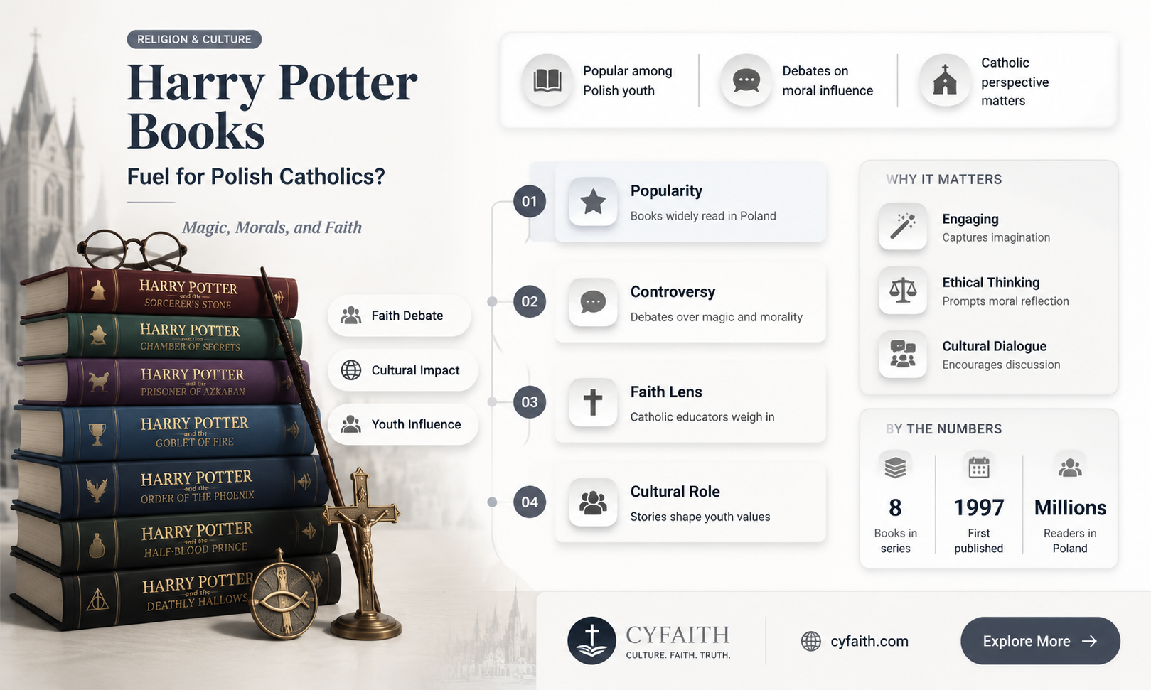 are catholics in poland burning harry potter books