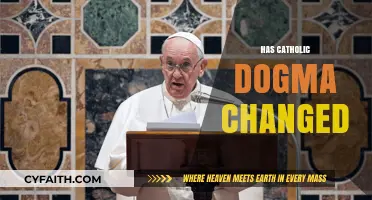 Has Catholic Dogma Evolved Over Time? Exploring Historical Shifts