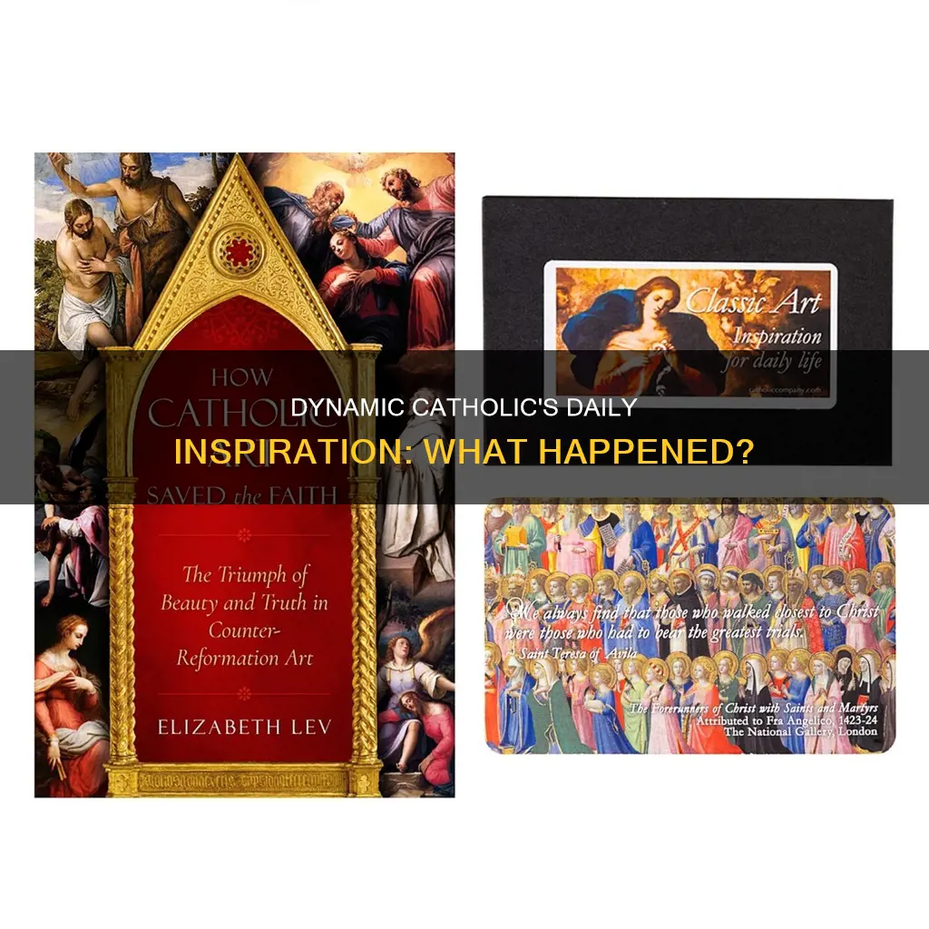 has dymanic catholic stopped daily inspiration