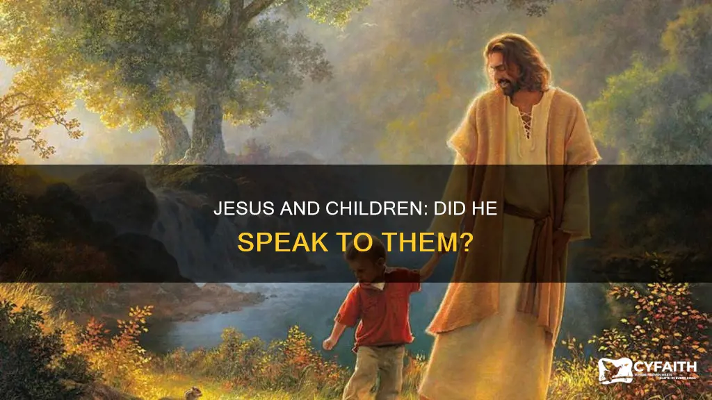 has jesus spoken to kids catholic answers