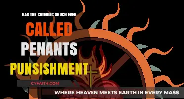Penance in the Catholic Church: Punishment or Something Else?