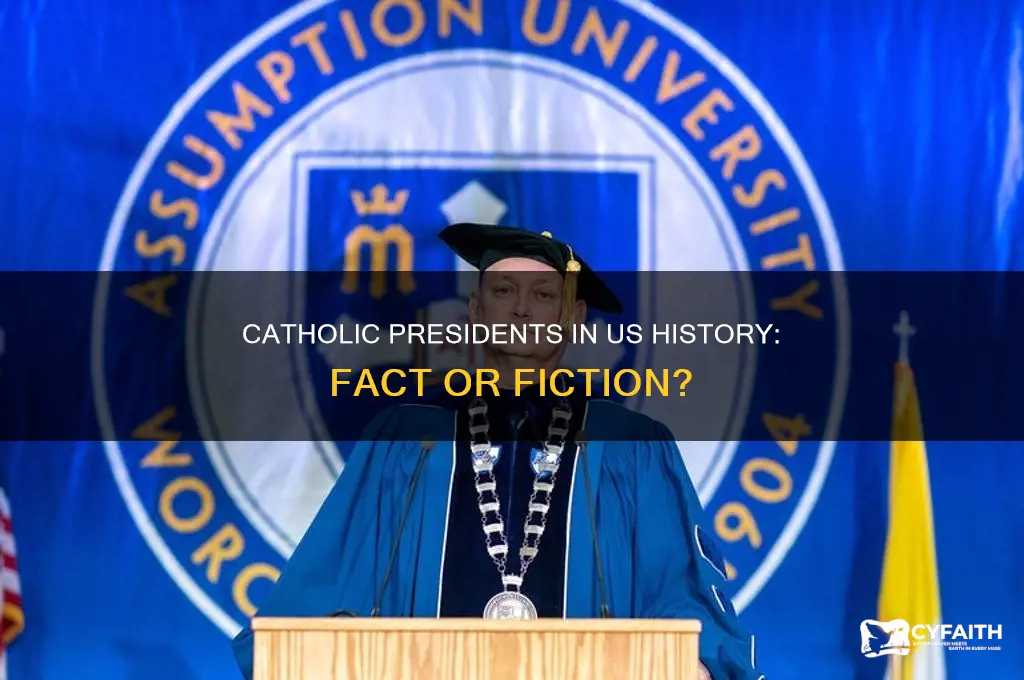 has there ever been a catholic president in us