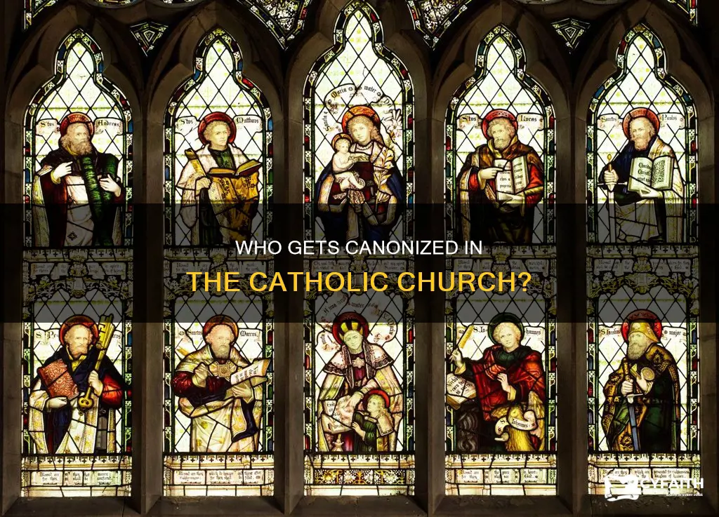 have any non catholics ever been canonized