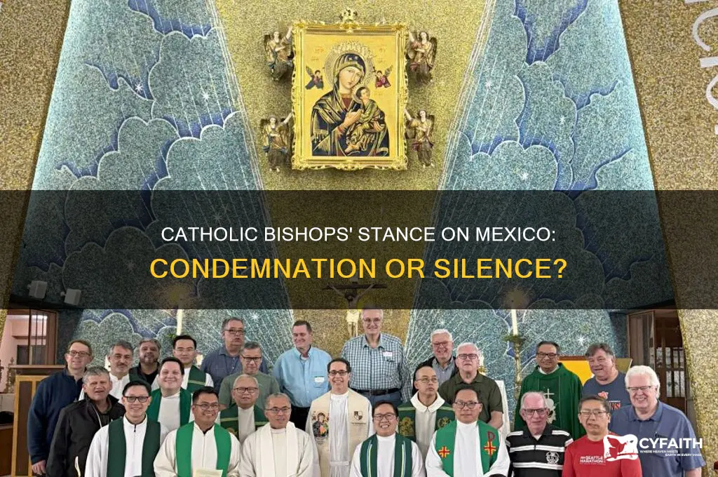 have catholic bishops condemned mexico