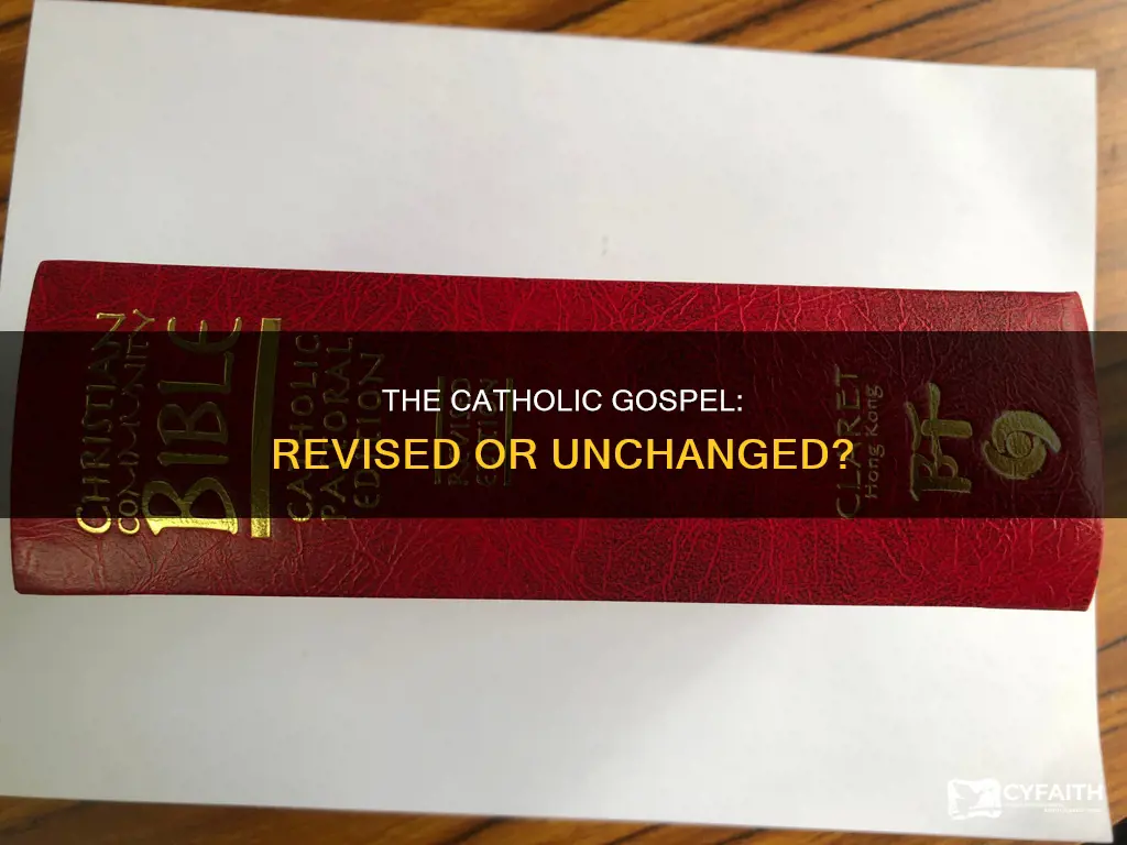 have catholic gospel readings been revised