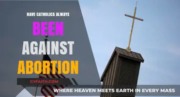 Catholics' Historical Stance on Abortion: A Complex Issue