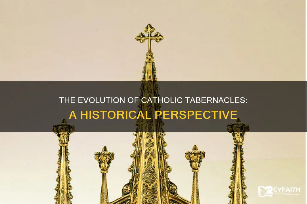 have catholics always had tabernacles