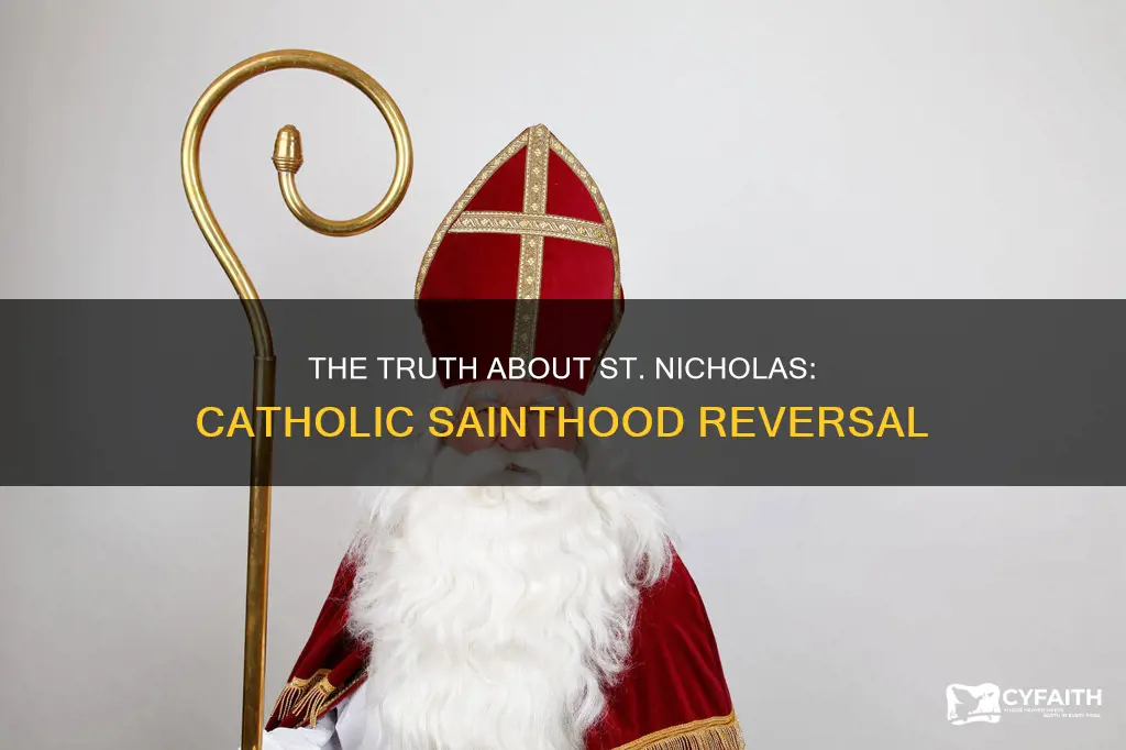 have catholics reversed st nicholas