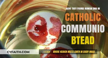 Human DNA in Catholic Communion Bread: Fact or Fiction?