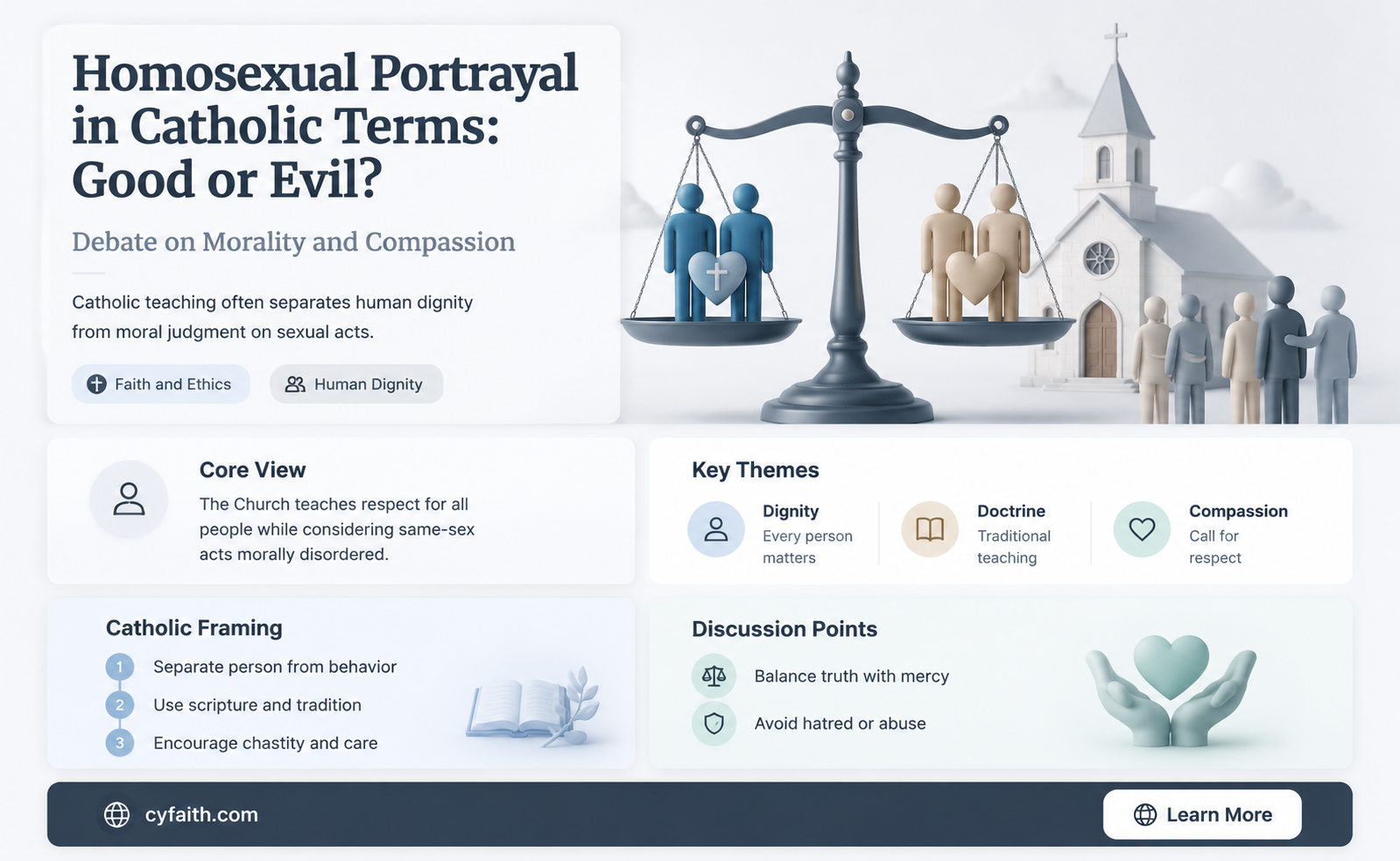 are homosexuals portrayed as bad in catholic terms