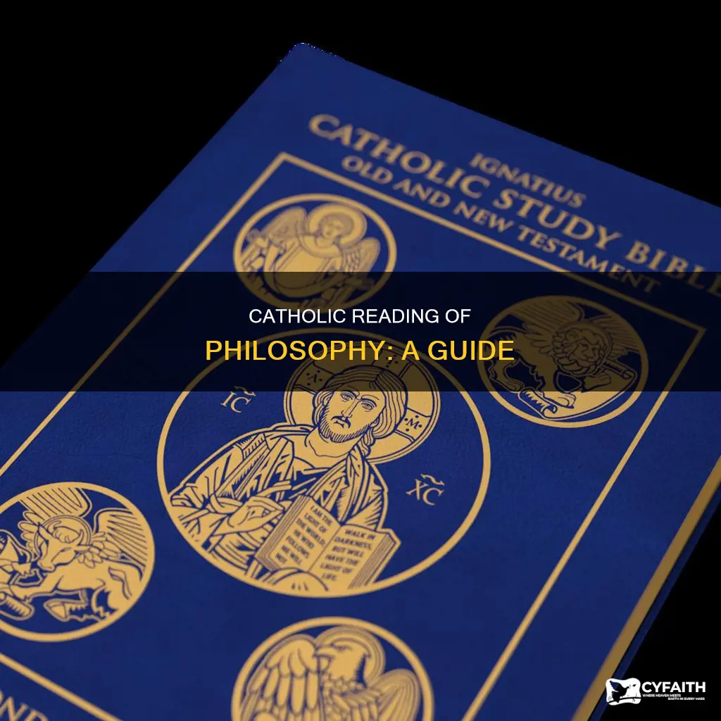 how a catholic should read philosophy