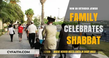Honoring Shabbat: Traditions of an Orthodox Jewish Family Celebration