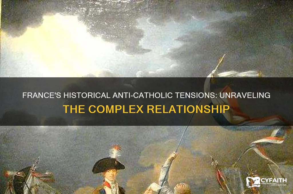 how anti catholic is france