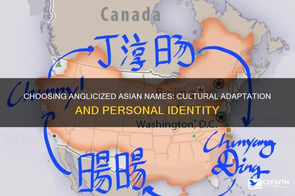 how are anglicized asian names chosen