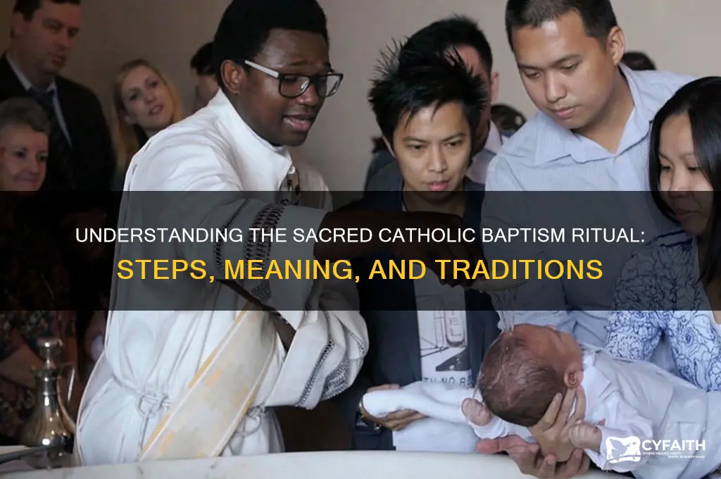 how are catholic baptized